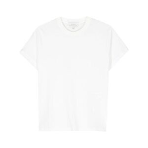 STUDIO NICHOLSON Essential Crew Neck Cotton Jersey T-Shirt Women WHITE T-Shirts
